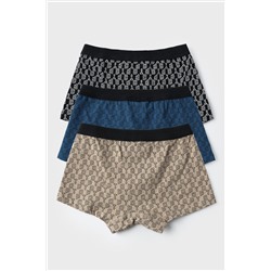 Трусы трикотажные для мальчиков - боксеры, 3 шт в комплекте PLAYTODAY, 1127787