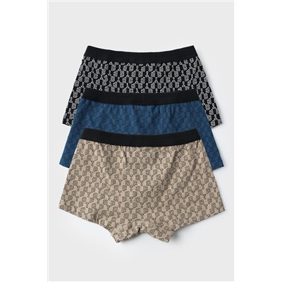 Трусы трикотажные для мальчиков - боксеры, 3 шт в комплекте PLAYTODAY, 1127787