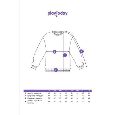 Свитшот PLAYTODAY, 1088640