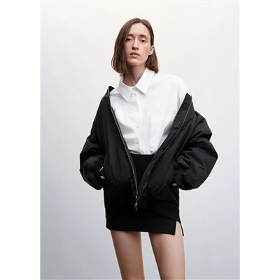 Falda abertura bajo -  Mujer | MANGO OUTLET Melilla