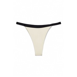 Braga bikini brasileña regulador blanca