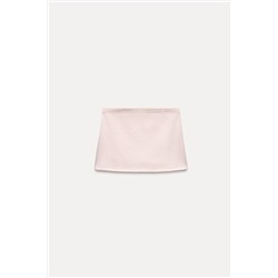 VELVET MINI SKIRT