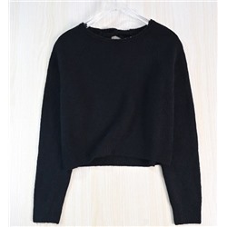 Свитер с круглым вырезом и рукавами реглан в стиле «Ниш». МАНГ*О