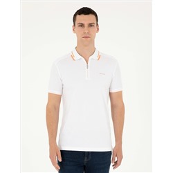 Beyaz Slim Fit Tişört