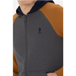 Erkek Antrasit Örme Hırka