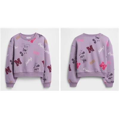 GapKids × Disney Minnie Mouse Oversized Logo Sweatshirt
