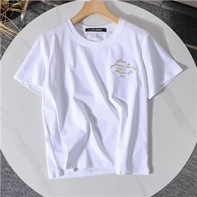 Женская футболка с вышивкой КАР*Л 😎