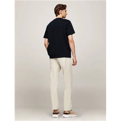 Футболка из  хлопка 2 цвета ТОММИ ХИЛФИГЕ*Р