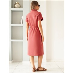 Платье из футера двухнитки с эластаном