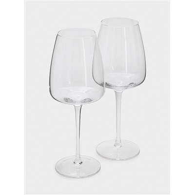Бокал для белого вина, 500 мл, 2 шт, стекло, Melody
