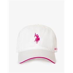 WOMENS TWILL MULTITONAL CENTER LOGO HAT