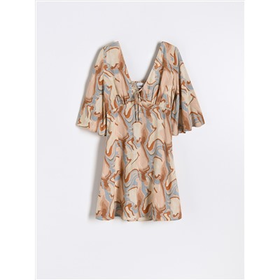Bedrucktes Minikleid