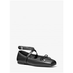 MICHAEL Michael Kors Collette Leather Ballet Flat