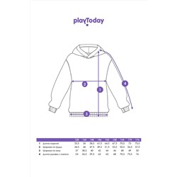 Худи PLAYTODAY, 1184904
