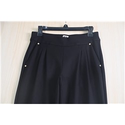 Трикотажные брюки с защипами и высокой талией. Ann*e Klei*n