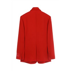 Chaqueta de lana Rojo