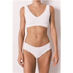 Braga clásica clean cut  blanca encaje