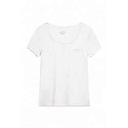 Camiseta manga corta algodón gris