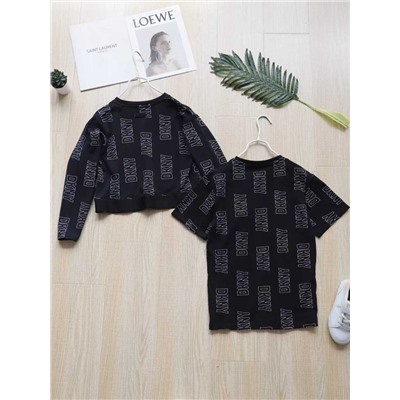 Детские футболка и свитшот DKN*Y Материал: 95% хлопок, 5% эластан