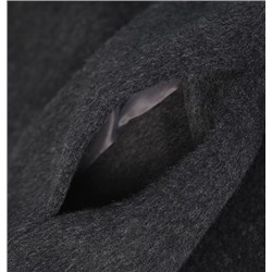 Однобортное свободное шерстяное пальто МАНГ*О