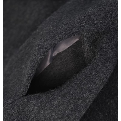 Однобортное свободное шерстяное пальто МАНГ*О