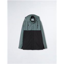 Hooded Technical Jacket, Men, Multicolour