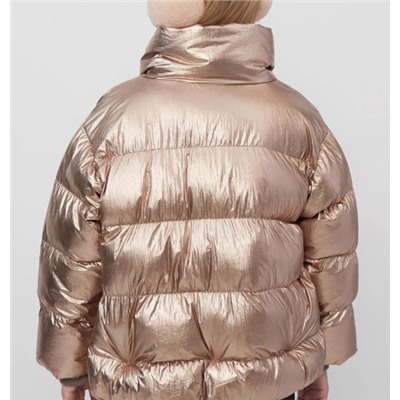 Зимняя куртка золотистая. Экспорт