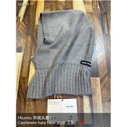 Кашемировый капор / балаклава МИУ МИ*У