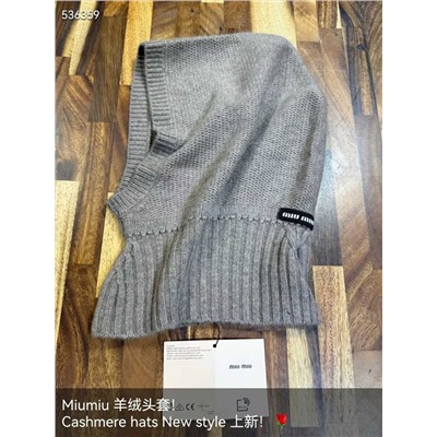 Кашемировый капор / балаклава МИУ МИ*У