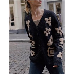 Вязаный женский кардиган   ЗАР*А