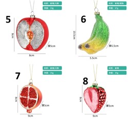 Стеклянные новогодние игрушки