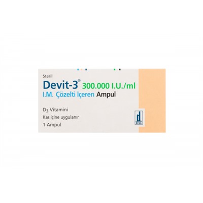 DEVIT-3 300.000 1ml 1 ampül ilaç prospektüsü