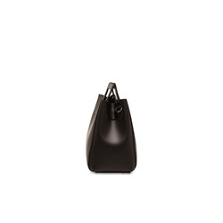 Bolso de piel y neceser Jane Negro