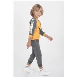 AHENGİM Kids Ak15027 Erkek Urban Baskılı Eşofman Takım 1-2-10001070