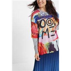 Jersey tricot caído arty