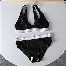 Женский комплект хлопкового белья в рубчик АЛЕКСАНДР ВАН*Г