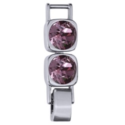 Удлинитель Теннис 2см (кристаллы SW аметист 8мм; покрытие родий)