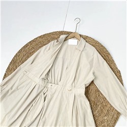 Женское платье MSC*H Copenhage*n на запа́х из смесового тенселя и хлопка, экспорт