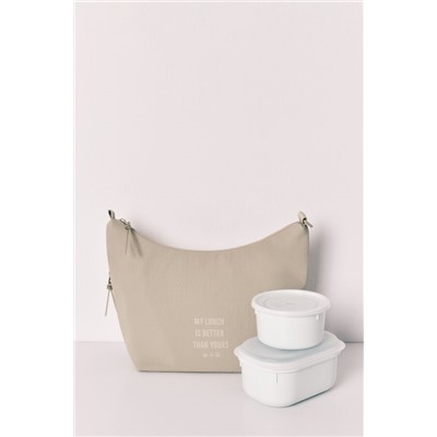 Bolsa térmica porta alimentos verde