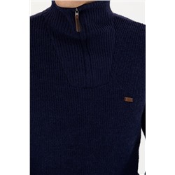 Erkek Lacivert Kazak