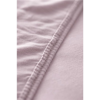 Belle King Size Lastikli Bambu Çarşaf - Açık Mürdüm