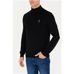 Erkek Siyah Basic Kazak