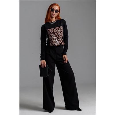 8541 Футболка с длинным рукавом женская