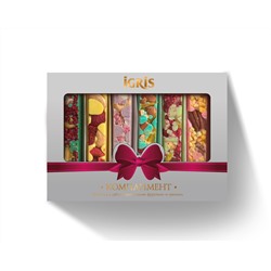 "Комплимент" Шоколад с сублимированными фруктами и орехами (GREY)    215 грамм