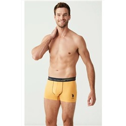 U.S. Polo Assn. Erkek, Lisanslı, USPA, %95 Pamuk, % 5 Elastan, 3'lü, Renkli Boxer Set (Kutulu)