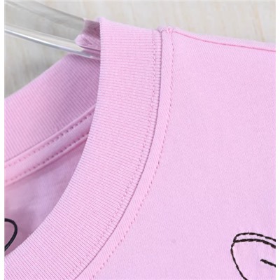 Футболка с вышивкой, модель унисекс   ЛОЕВ*Е 💛