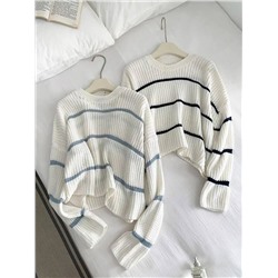 Свитер с рельефной вязкой   Moo*n & Madiso*n