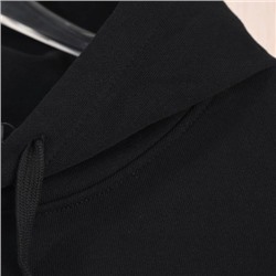 Парная  хлопковая флисовая толстовка с капюшоном