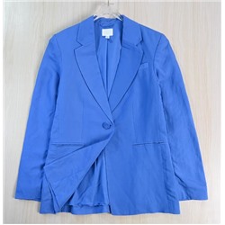 Женский однослойный повседневный пиджак из льняной смеси H&M