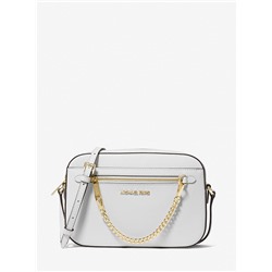 MICHAEL MICHAEL KORS Jet Set Large Saffiano Leather Crossbody Bag